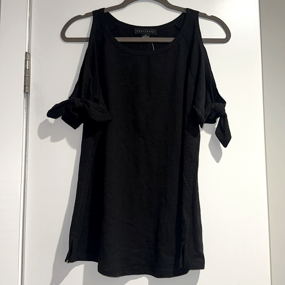 Sanctuary M black shirt *NWT*